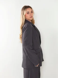 Blazer alfaiataria cruzado