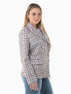 Blazer assertoado pérola