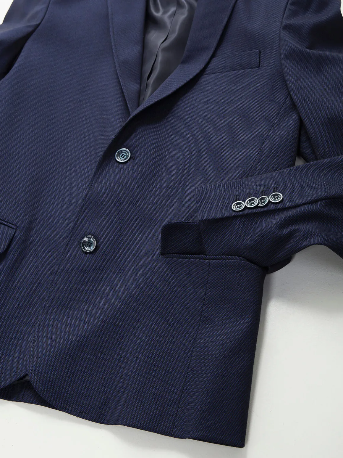 Blazer azul marinho slim fit