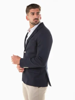 Blazer azul marinho slim fit