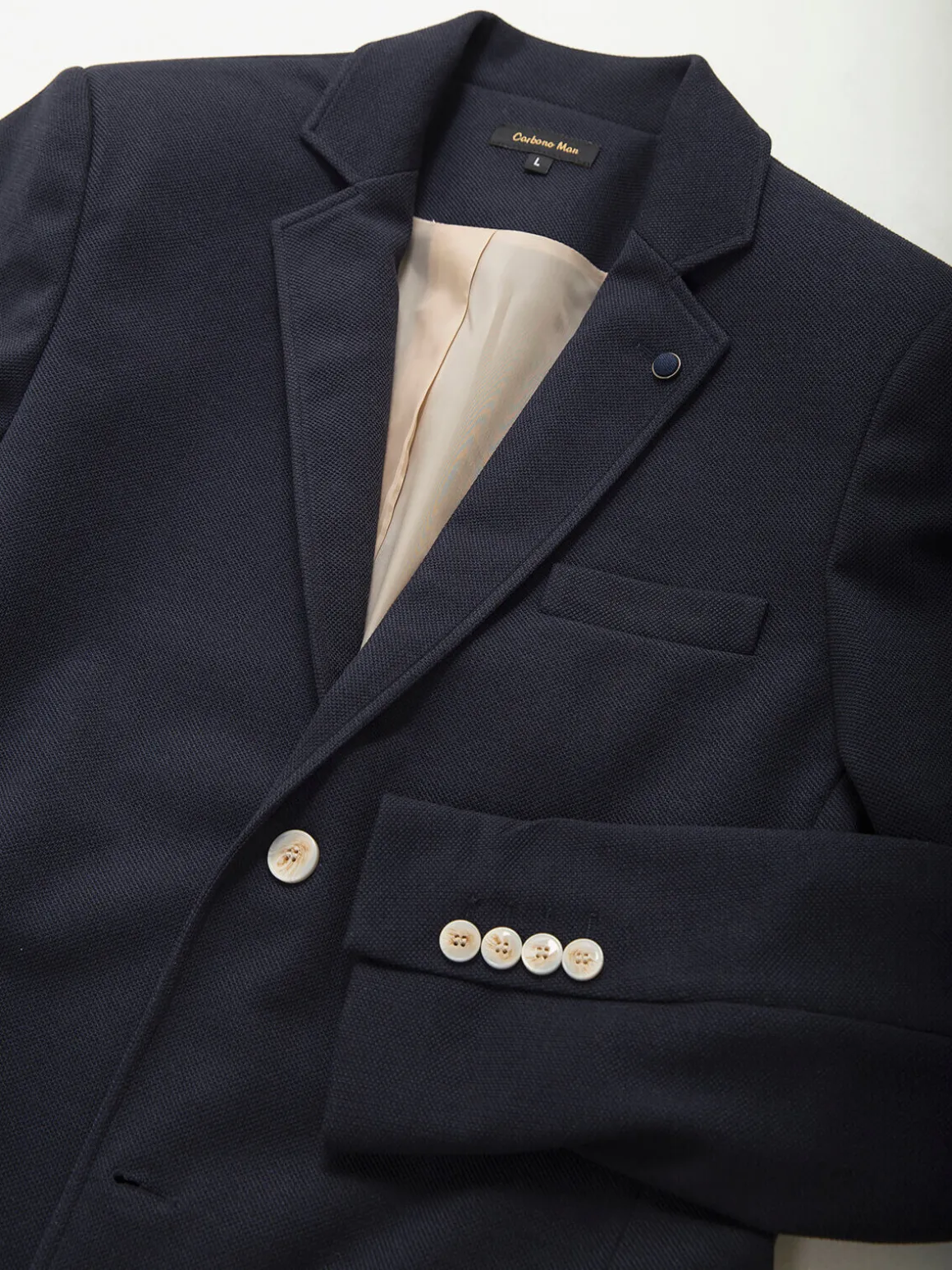 Blazer azul marinho slim fit