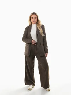 Blazer com riscas diplomáticas