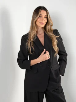 Blazer de alfaiataria com botões