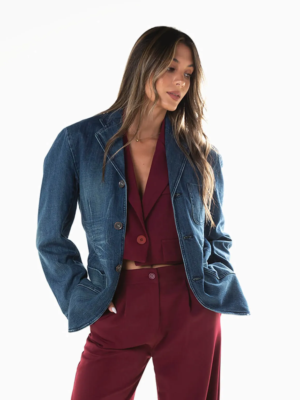 Blazer oversize de ganga