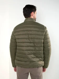 Blusão impermeável acolchoado leve