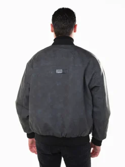 Bomber efeito pele com interior em pelo