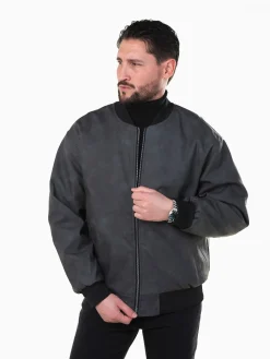 Bomber efeito pele com interior em pelo