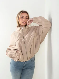 Bomber oversized gola alta