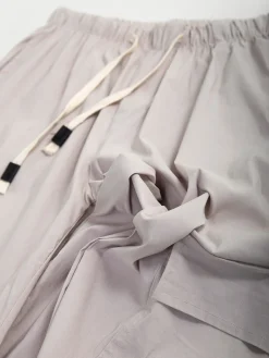 Calças cargo tecido elástico