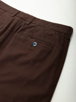 Calças chino estruturadas