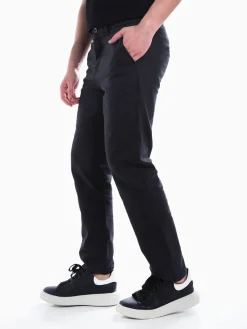 Calças chino pretas