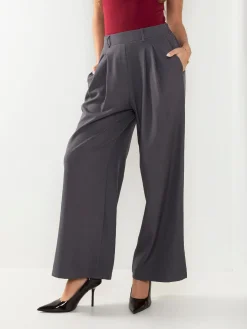 Calças de alfaiataria wide leg