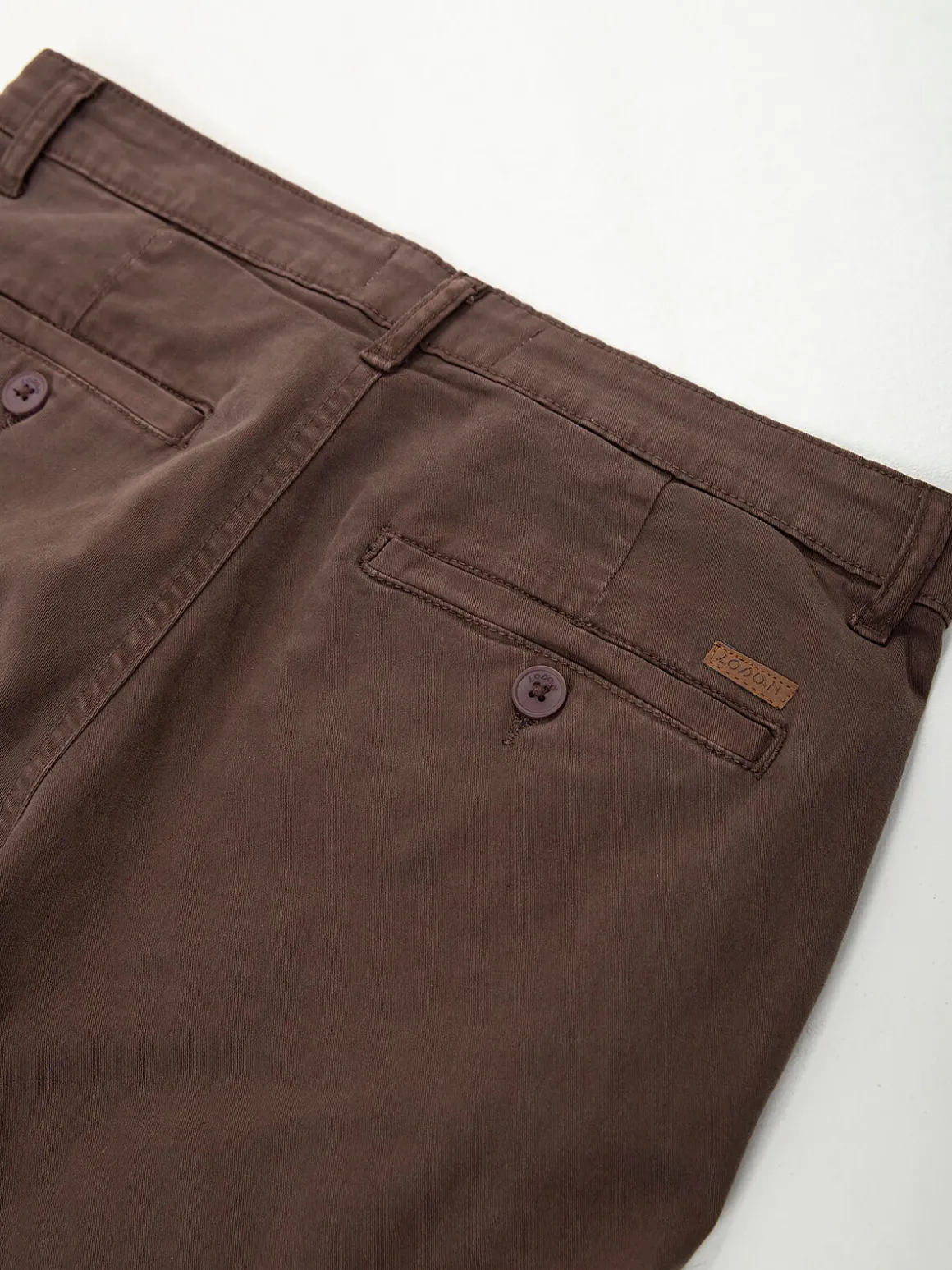 Calças de sarja slim fit