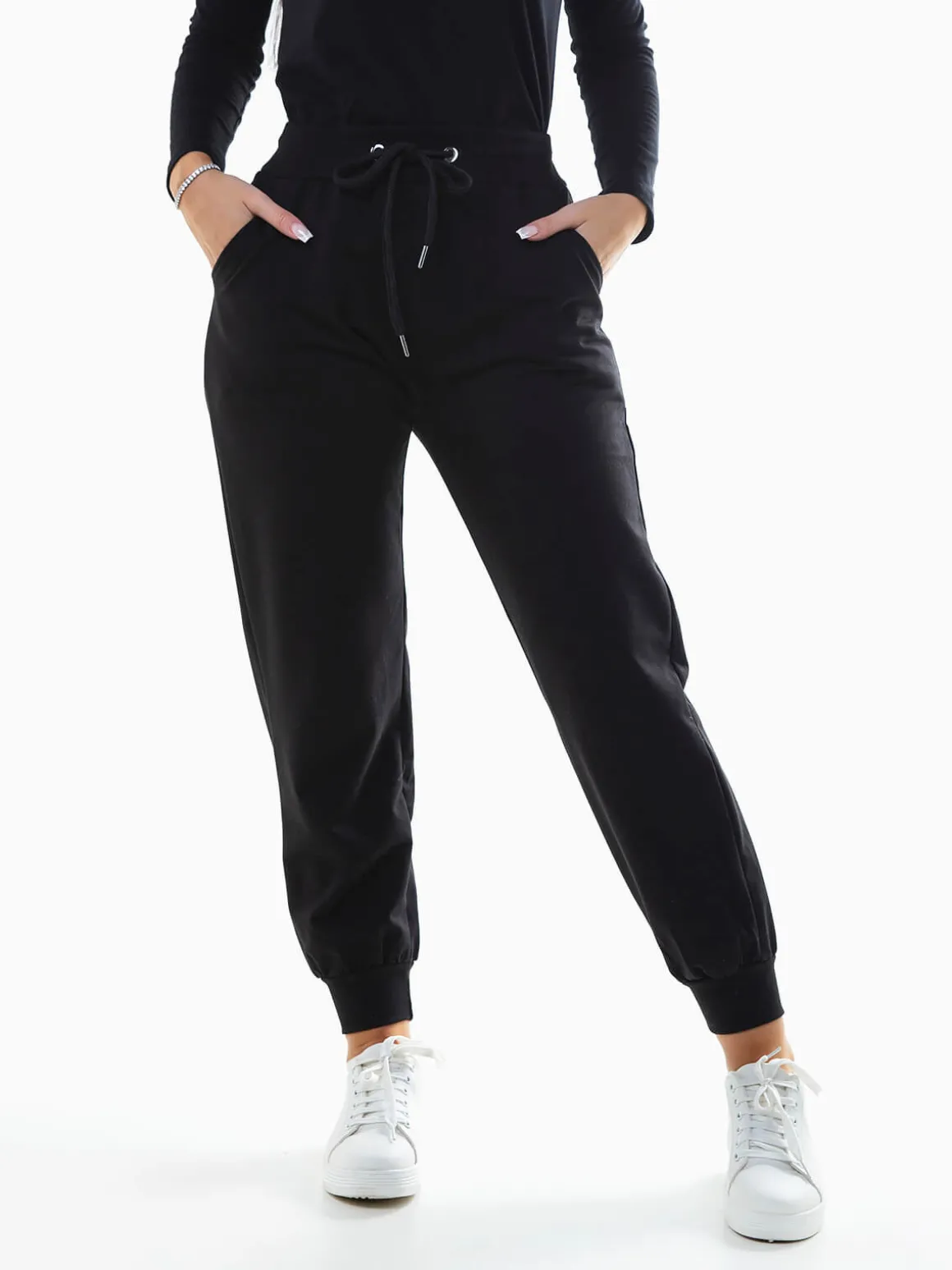 Calças fato treino cardadas