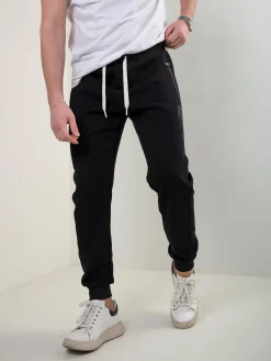 Calças fato treino com cintura ajustável