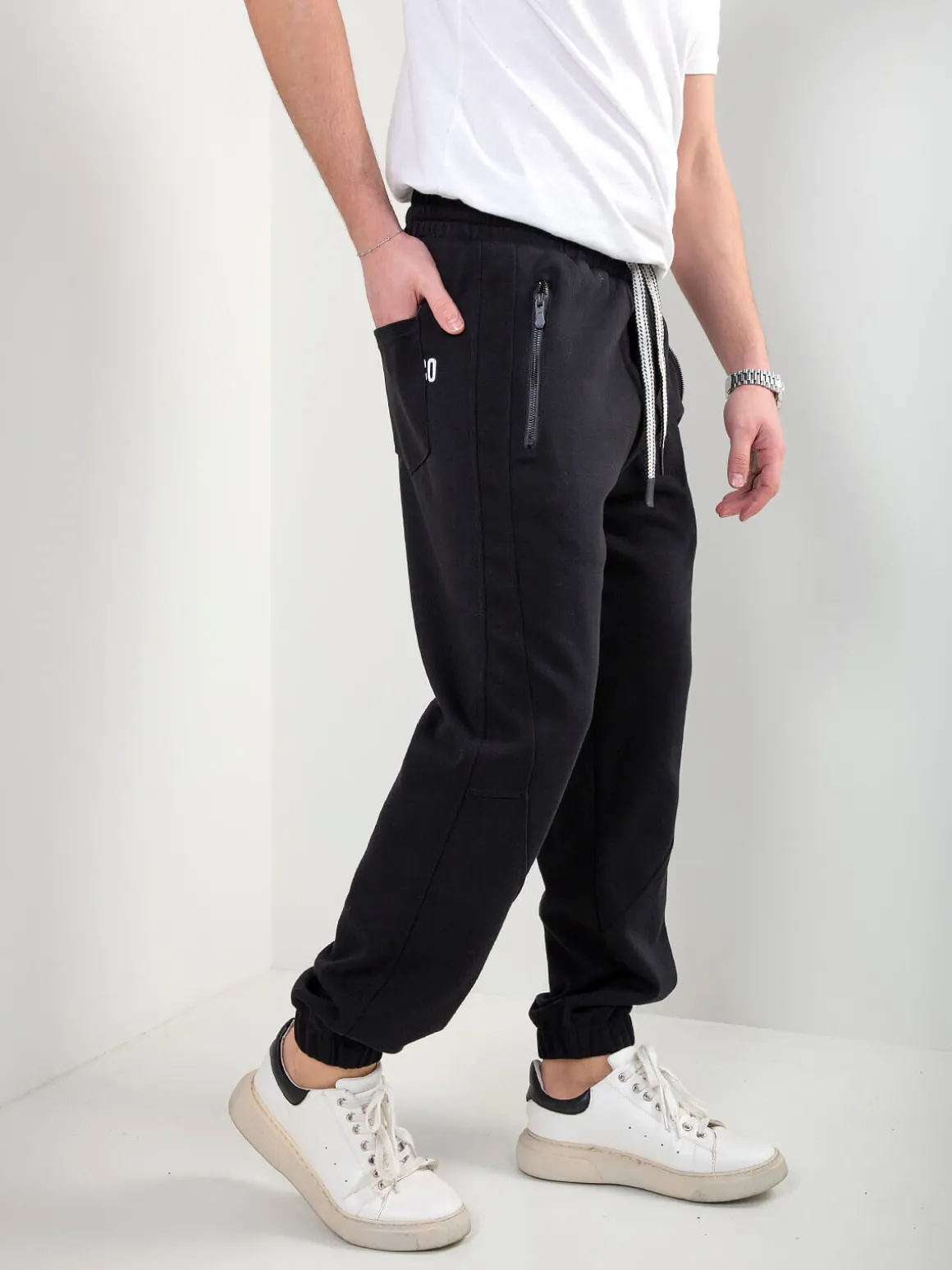 Calças fato treino com estampado