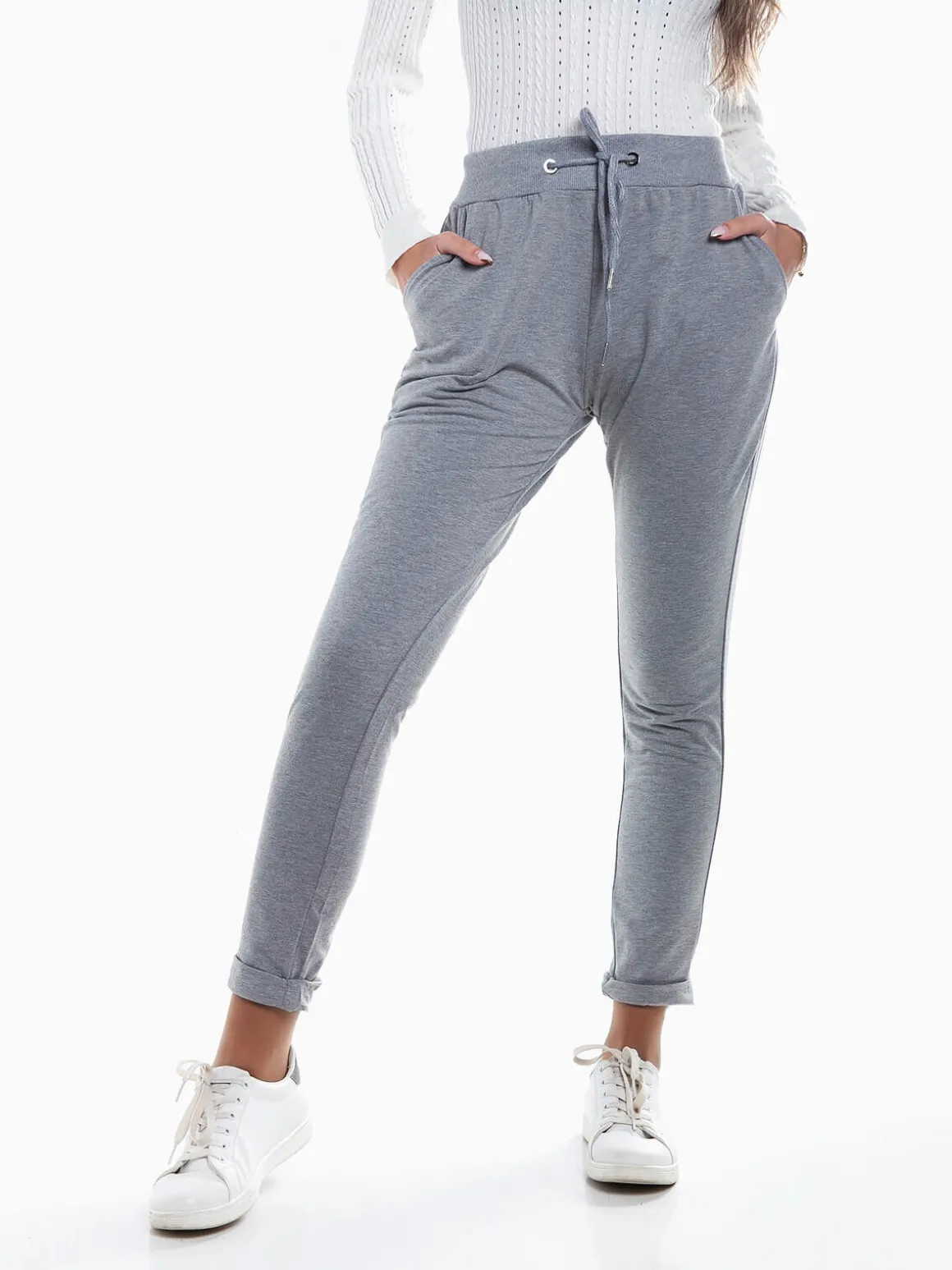 Calças fato treino interior cardado