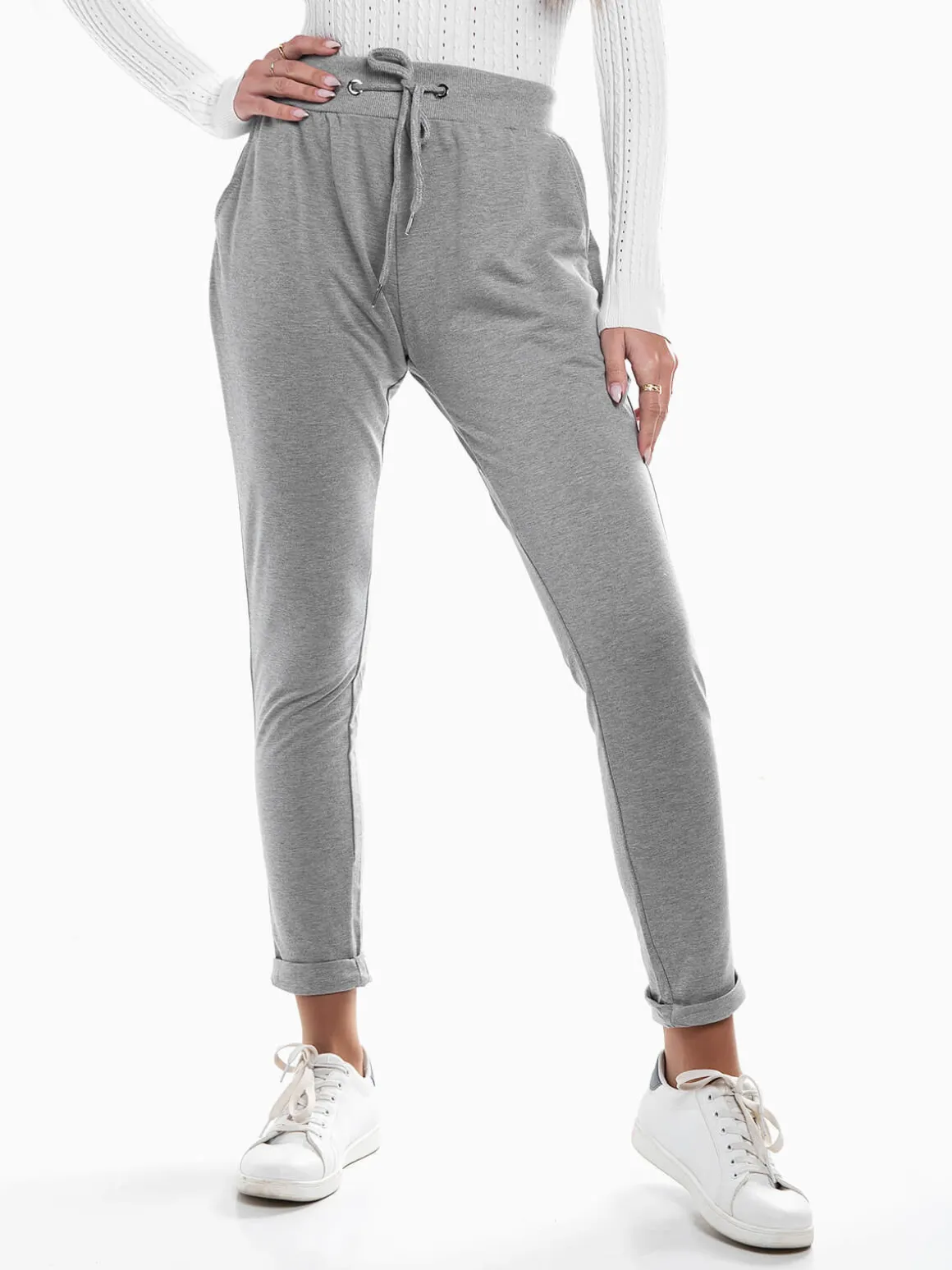 Calças fato treino interior cardado