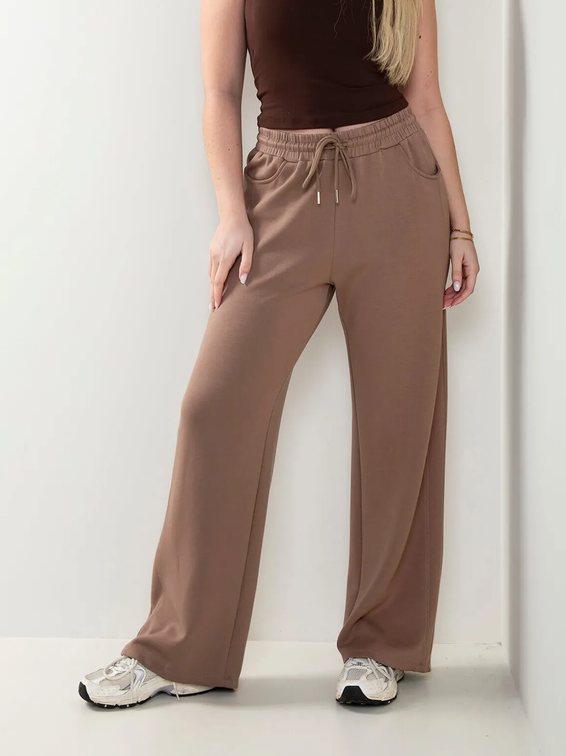 Calças fato treino largas