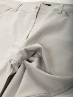 Calças formais de cintura alta