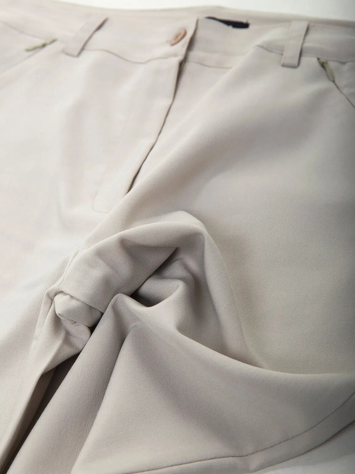 Calças formais de cintura alta