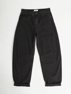 Calças ganga balloon pretas