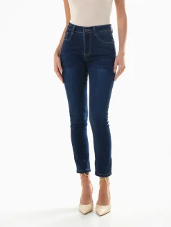 Calças ganga elásticas skinny fit