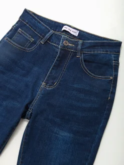 Calças ganga elásticas skinny fit