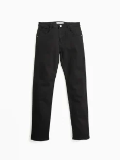 Calças ganga pretas slim fit