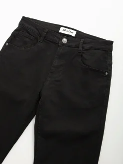 Calças ganga pretas slim fit