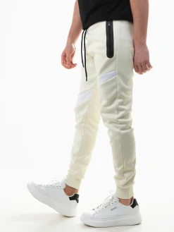 Calças jogger color block