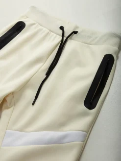 Calças jogger color block