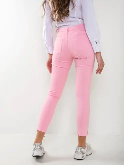 Calças justas ganga cintura alta