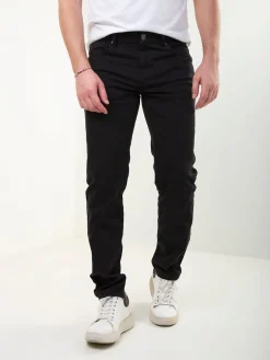 Calças sarja com bolsos