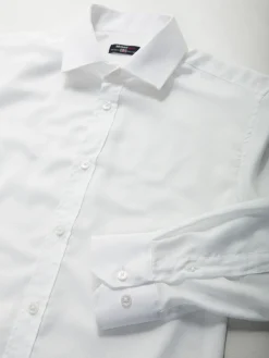 Camisa branca com textura