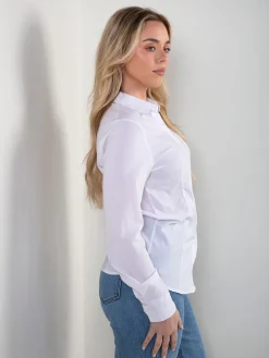 Camisa branca manga comprida