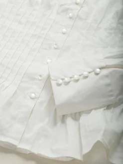 Camisa cintada manga comprida