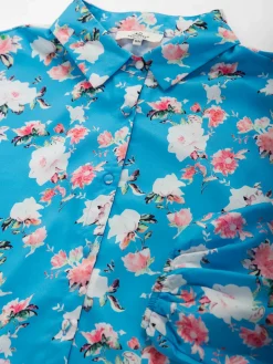 Camisa com estampado floral