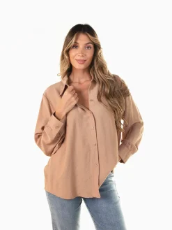 Camisa crepe fluída