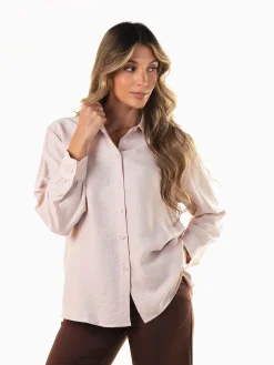 Camisa crepe fluída