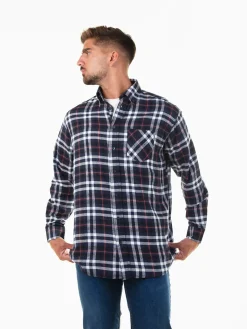 Camisa xadrez de flanela