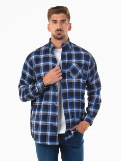 Camisa xadrez de flanela