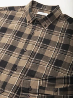 Camisa xadrez flanela verde tropa