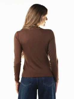 Camisola básica gola subida