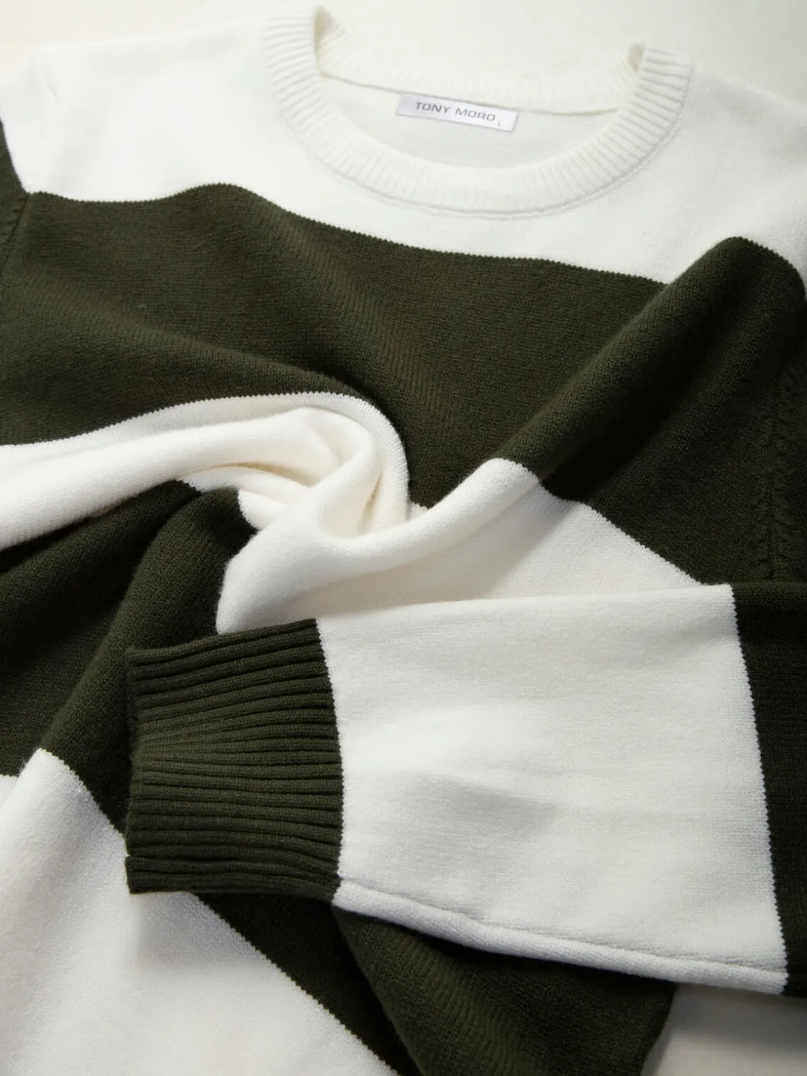 Camisola de malha color block