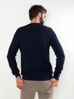 Camisola de malha com textura