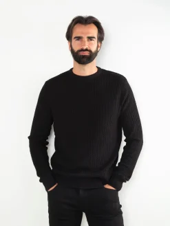 Camisola de malha com textura