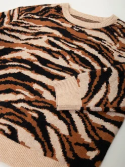 Camisola malha animal print