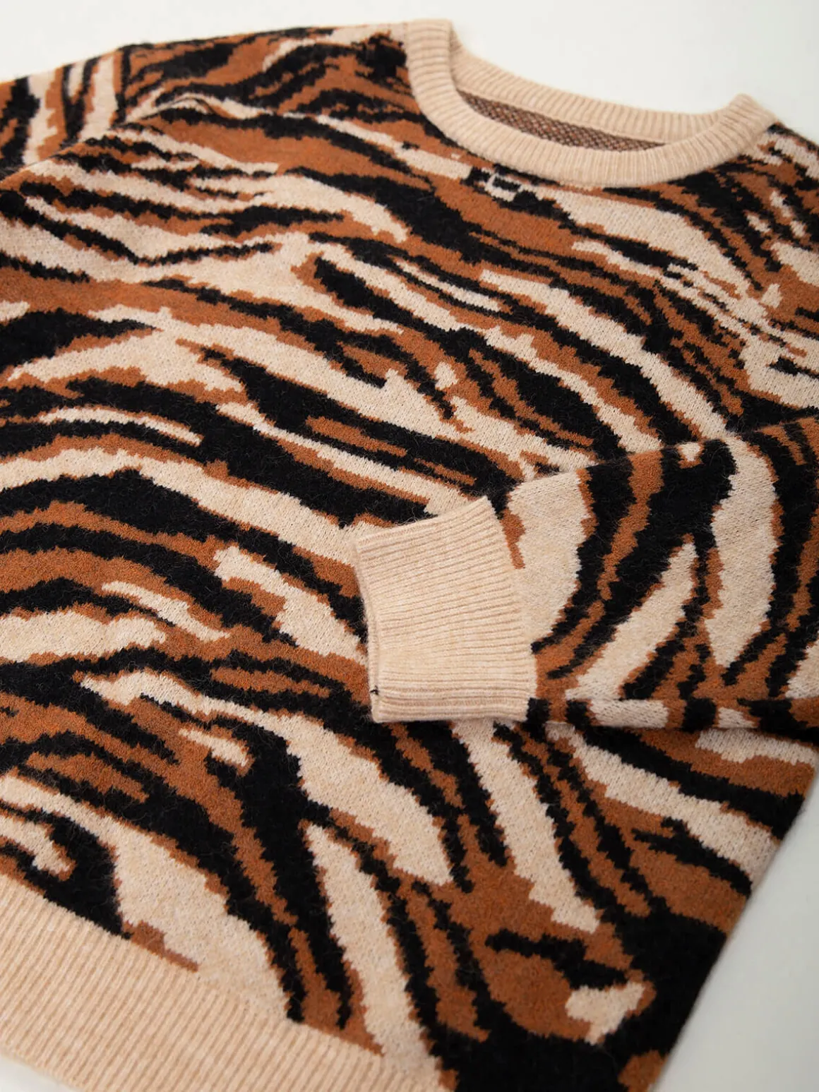 Camisola malha animal print