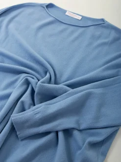 Camisola malha com acabamento rolling